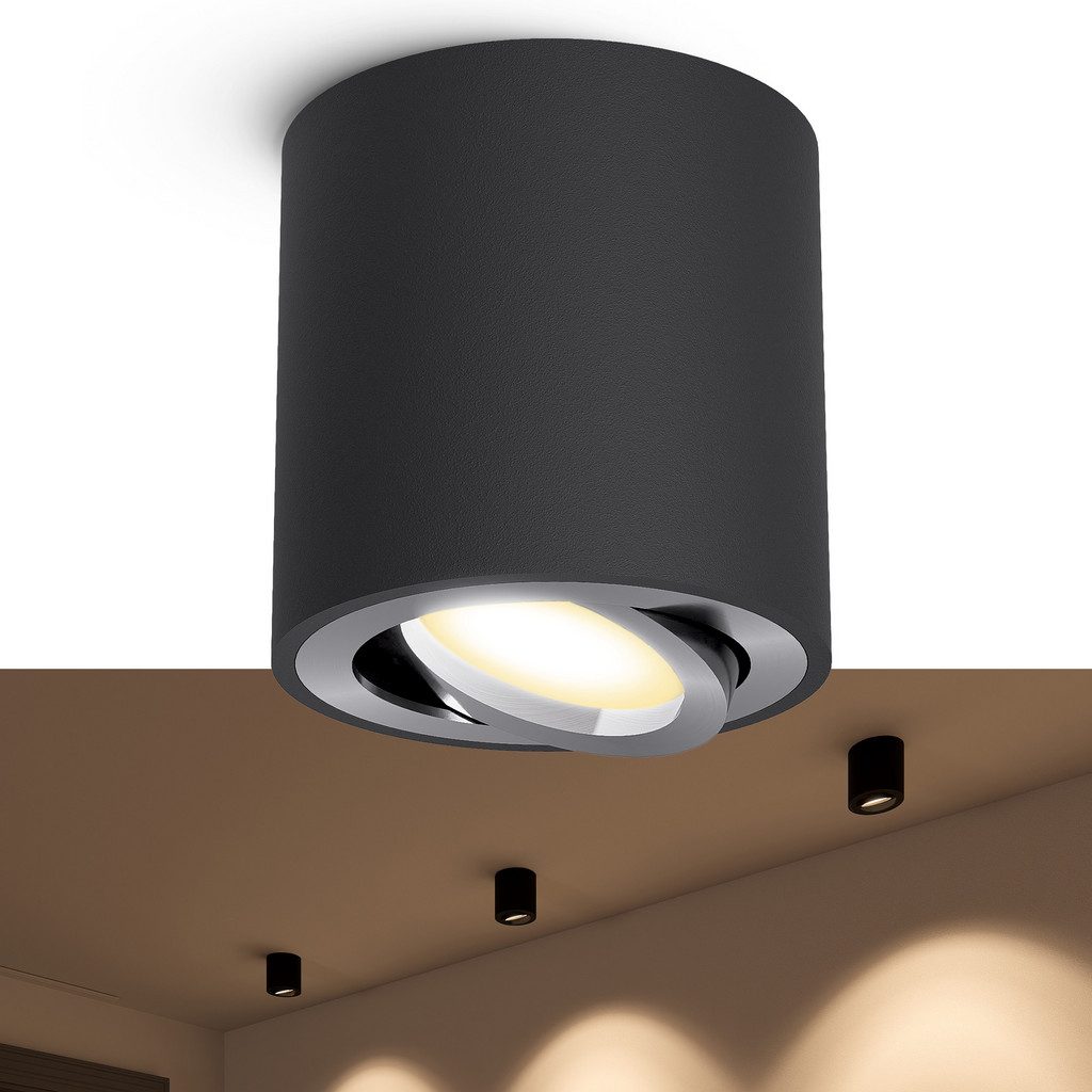 LINOVUM CORI LED Aufbaustrahler schwarz