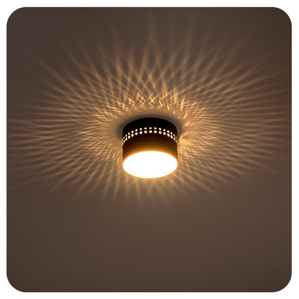 LINOVUM SUNEVA LED Aufbaustrahler, Schwarz