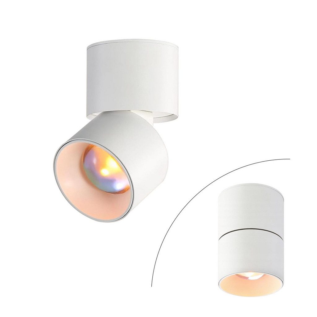 ZMH LED Deckenspot 1 Flammig Weiß